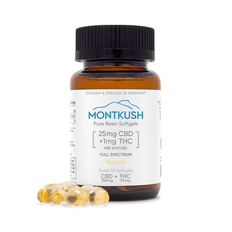 MONTKUSH Pure Full Spectrum CBD Softgels product image 1