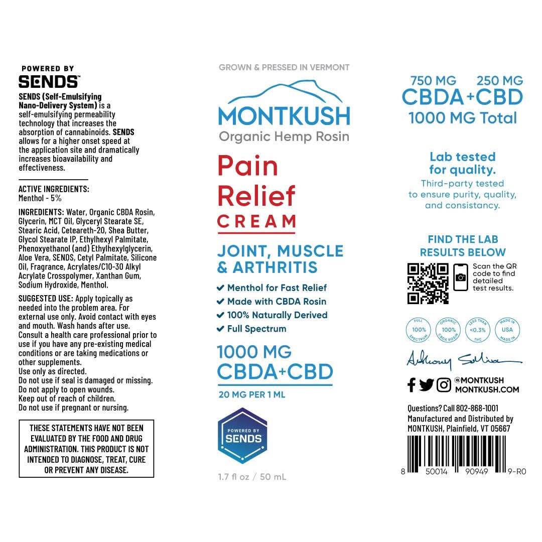 CBD Pain Relief Cream