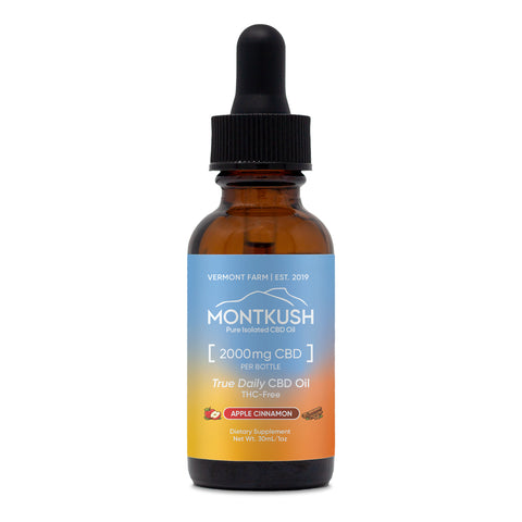 MONTKUSH True Daily CBD Oil - 2000mg product image 1
