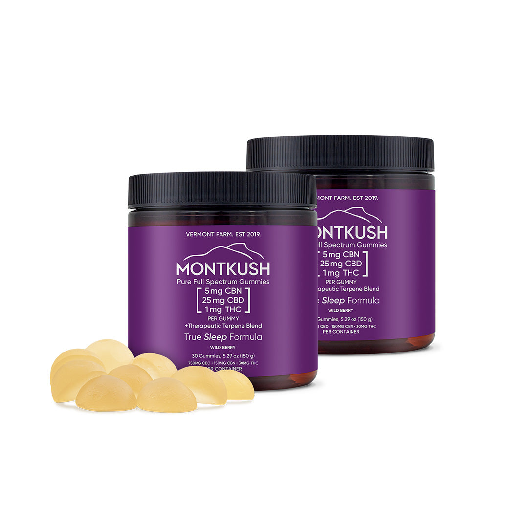 True Sleep Full Spectrum CBN + CBD Sleep Gummies