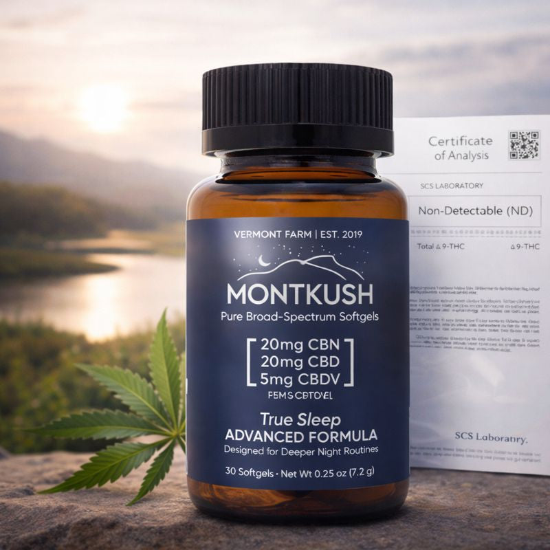 True Sleep Advanced Formula Broad-Spectrum CBN & CBD Softgels