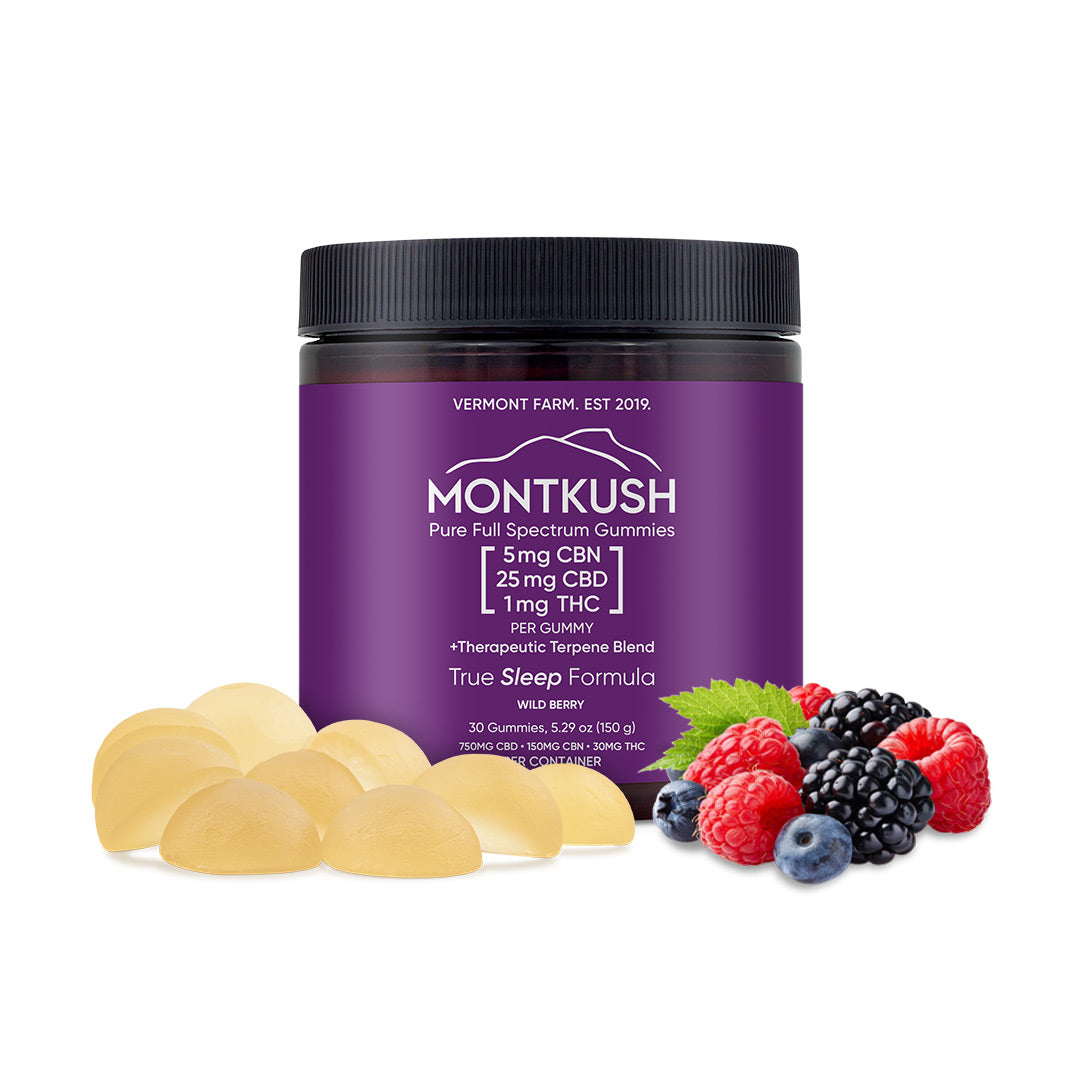 True Sleep Full Spectrum CBN + CBD Sleep Gummies