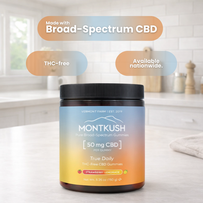 True Daily 50mg Broad-Spectrum CBD