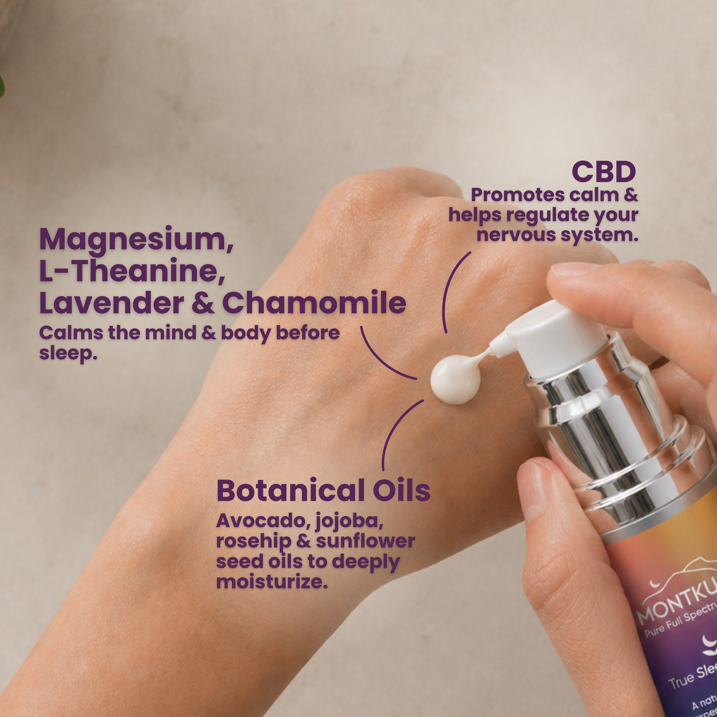 True Sleep CBD Cream - 1000mg