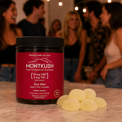 True Vibe Delta-9 THC Gummies - Cherry Limeade