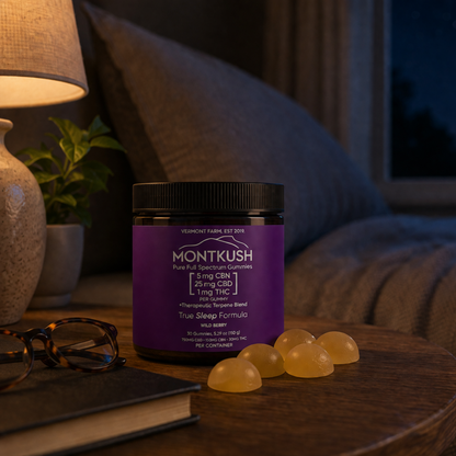 True Sleep Full Spectrum CBN + CBD Sleep Gummies