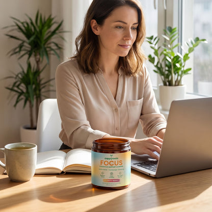 CappyRoots Focus Gummies (Powered by MONTKUSH)