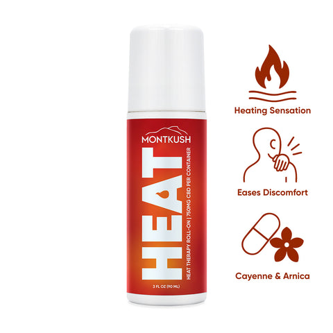 MONTKUSH CBD Heat Relief Roll-On product image 1