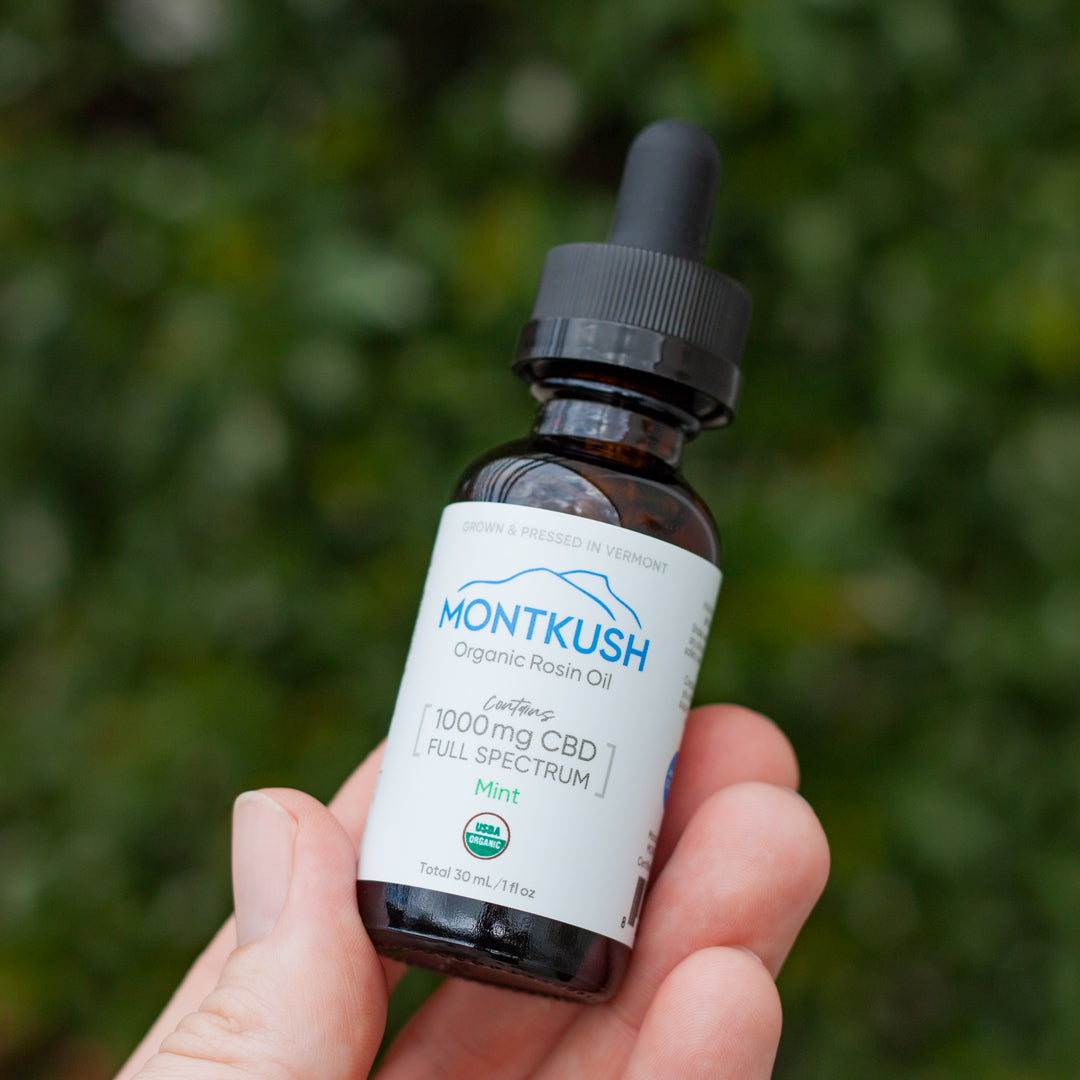 Shop CBD Oil 1500mg (Mint) | Organic CBD Oil | MONTKUSH