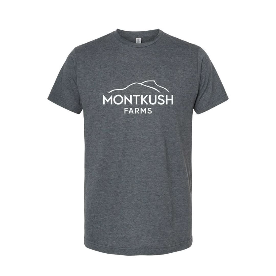 MONTKUSH Farms Signature Tee - Gray - Gray / S