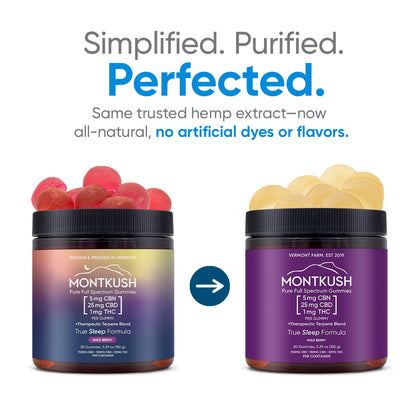 True Sleep Full Spectrum CBN + CBD Sleep Gummies