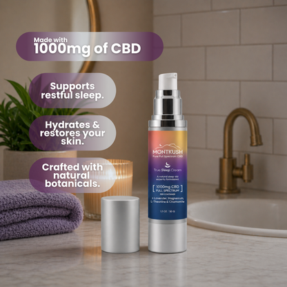 True Sleep CBD Cream - 1000mg