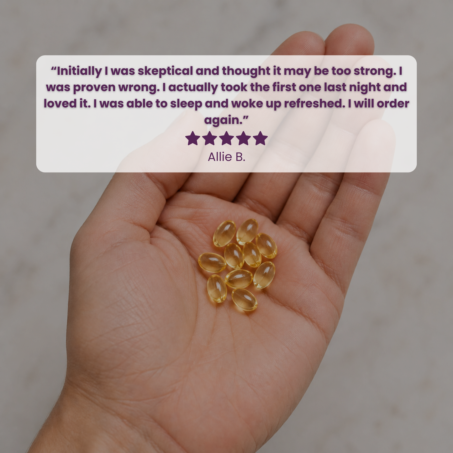 True Sleep Full Spectrum CBN, CBD & THC Softgels