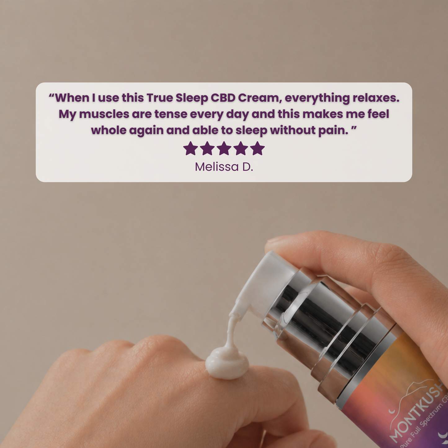 True Sleep CBD Cream - 1000mg