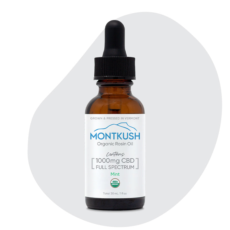 Shop CBD Oil 1500mg (Mint) | Organic CBD Oil | MONTKUSH