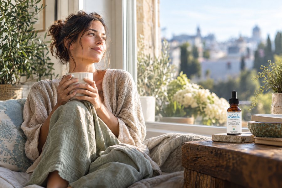 A calm tea moment at home