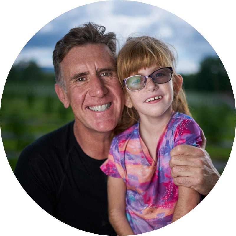 MONTKUSH founder Anthony Sullivan with his daughter Devon
